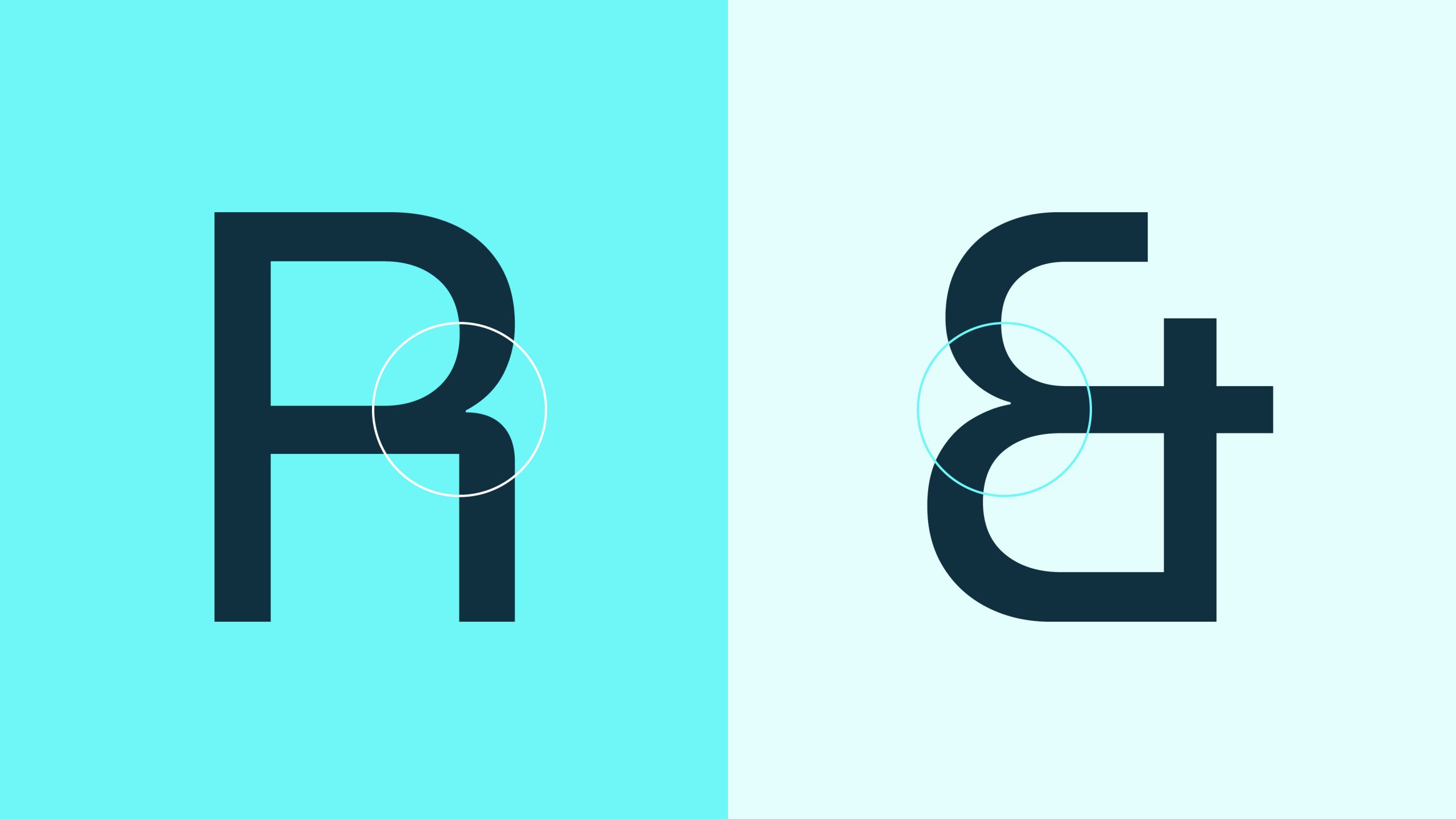 Typografisches Gestaltungselement aus dem Designsystem von Ratbacher